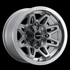 12x8 Vision 416 ATV Gunmetal 4x156 ET-10.2 Wheel Rim