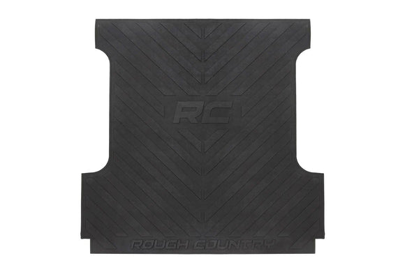 Rough Country Bed Mat 6'6" Bed RC Logo For Chevy GMC 1500 19-23