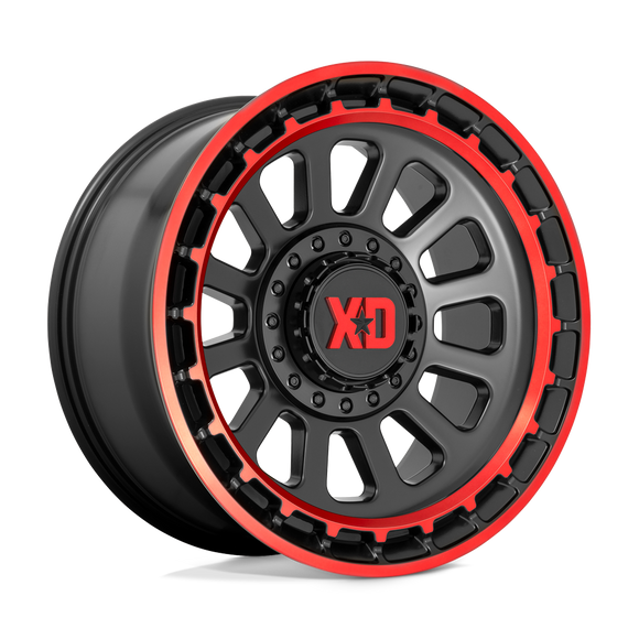 20X10 XD XD856 OMEGA S-BLK MACH RTCC 8X180 ET-18 wheel/rim