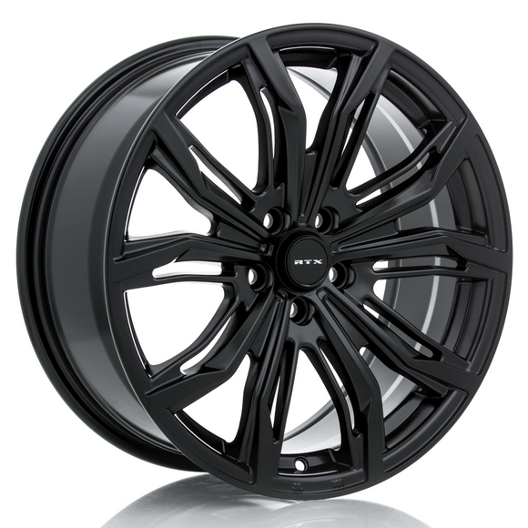 17x7.5 RTX Black Widow Satin Black 5x115 ET42 wheel/rim