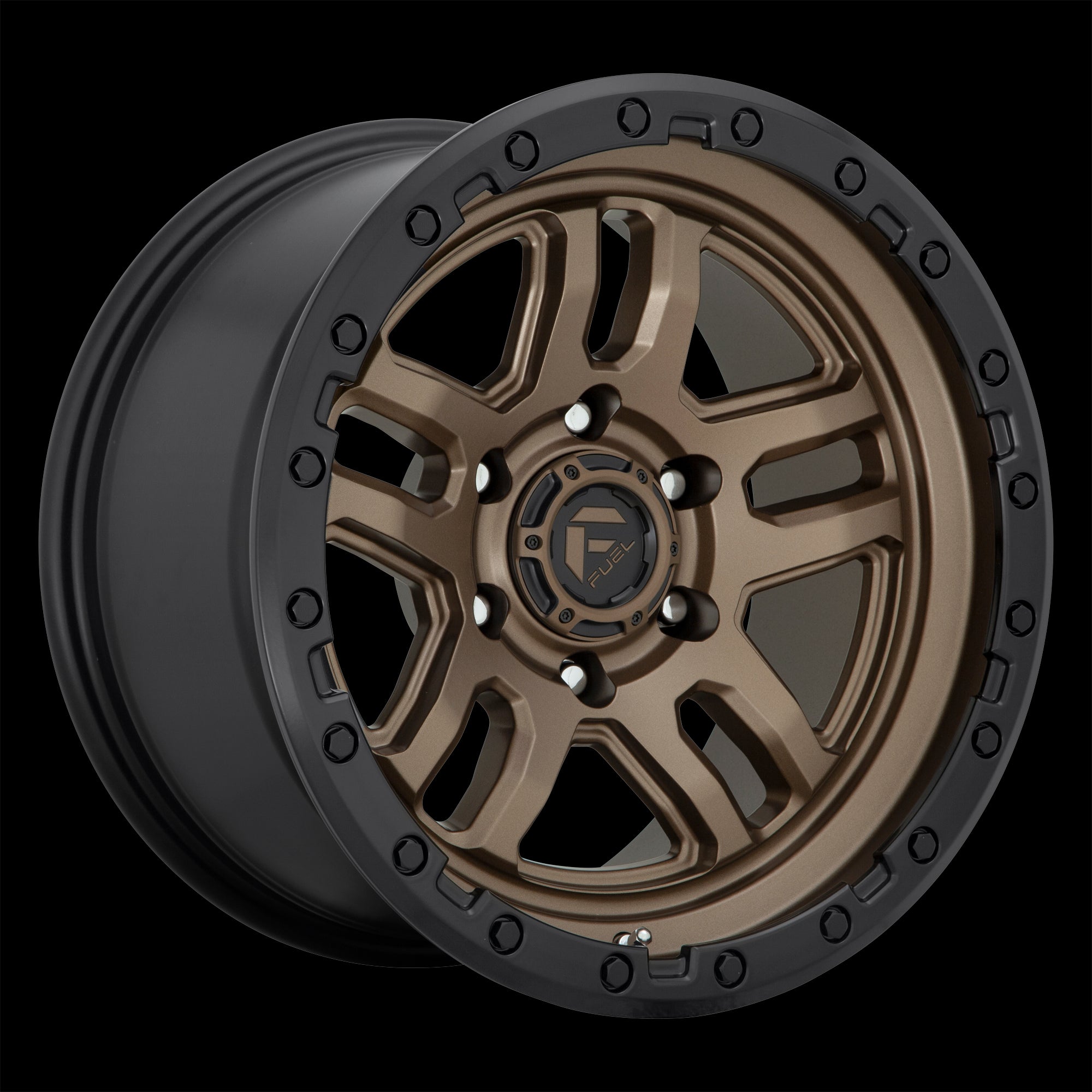 17X9 Fuel D702 AMMO Matte Bronze Black Bead Ring 5X127 ET1 wheel/rim