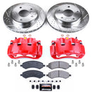 PowerStop Z23 Daily Driver Carbon-Fiber Ceramic Pads Drilled & Slotted Rotor & C