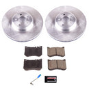 PowerStop OE Stock Replacement Low-Dust Ceramic Brake Pad and Rotor Kit