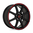 18X8 Motegi MR142 CS8 S-BLK RED 5X114.3/5X120 ET45 wheel/rim-1
