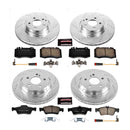 PowerStop Z23 Daily Driver Carbon-Fiber Ceramic Brake Pad and Drilled & Slotted