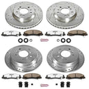 PowerStop Z26 Street Performance Ceramic Brake Pad and Drilled & Slotted Rotor K
