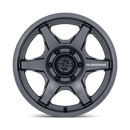 17x8.5 Black Rhino BR035 Kuma Gloss Gunmetal 6x139.7 ET25 CB106.1 Wheel