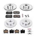 PowerStop Z23 Daily Driver Carbon-Fiber Ceramic Brake Pad and Drilled & Slotted