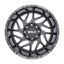 20x10 WELD Off-Road Fulcrum Black Milled 8x165.1 8x6.5 ET-18 Wheel Rim-2