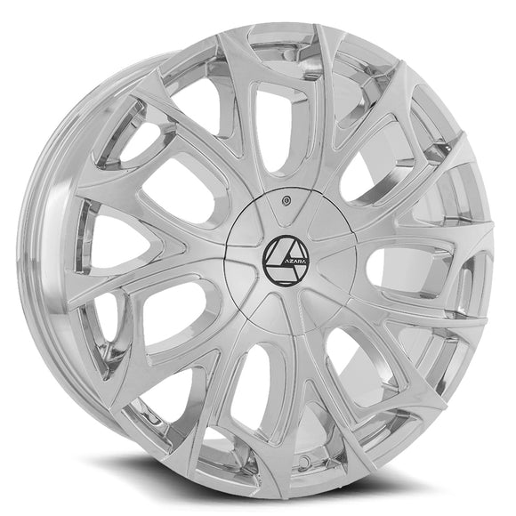 22x8.5 Azara AZA-512 Chrome 5x114.3/120 ET38 wheel/rim