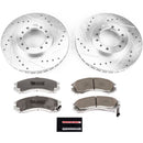 PowerStop Z26 Street Performance Ceramic Brake Pad and Drilled & Slotted Rotor K