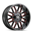 20X9 Mayhem Cogent Black-Red Wheel/Rim 6x135 ET0 8107-2937BTR