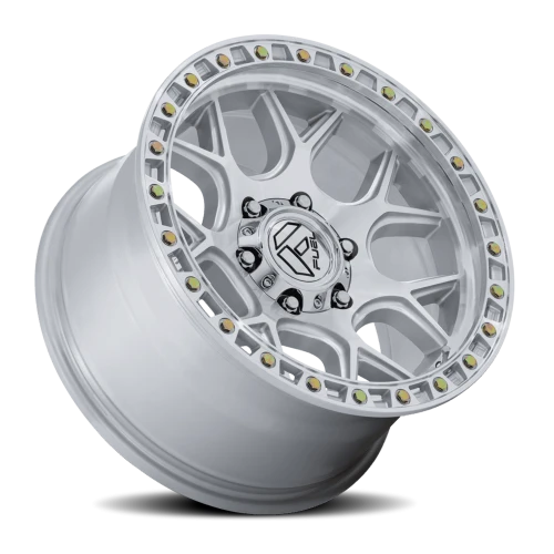 17x9 Fuel Off-Road Puma Gloss Silver Wheel 6x139.7 ET1 CB106.1