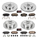 PowerStop Z23 Daily Driver Carbon-Fiber Ceramic Brake Pad and Drilled & Slotted