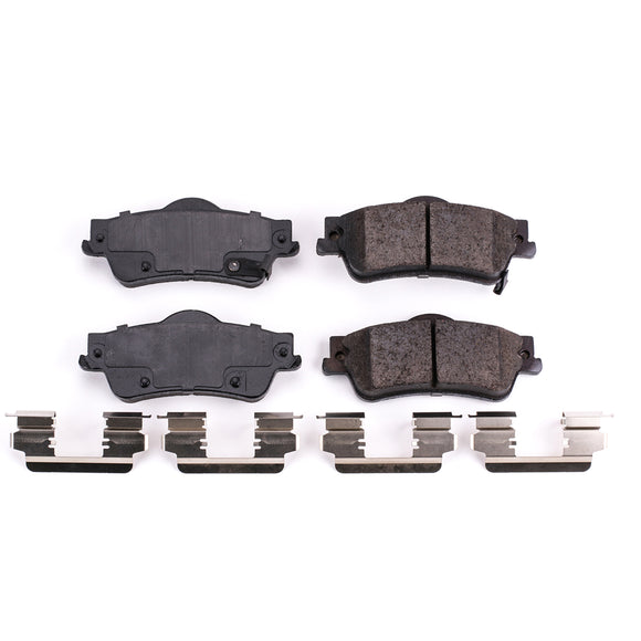PowerStop Z17 Evolution Ceramic Brake Pads With Hardware