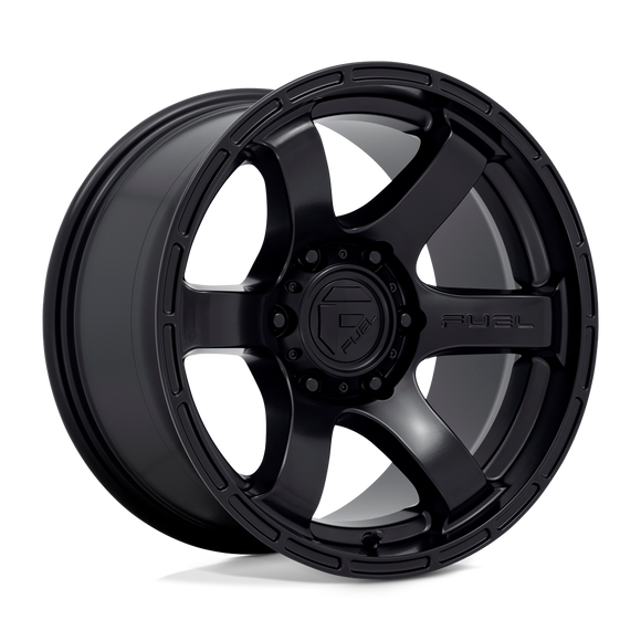 18X9 Fuel D766 RUSH Satin Black 6X120 ET20 wheel/rim