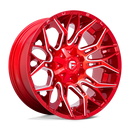 22x10 Fuel Off-Road D771 Twitch Candy Red Milled 8x170 ET-18 CB125.1 Wheel Rim
