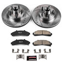 PowerStop Z23 Daily Driver Carbon-Fiber Ceramic Brake Pad and Drilled & Slotted