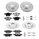 PowerStop Z23 Daily Driver Carbon-Fiber Ceramic Brake Pad and Drilled & Slotted