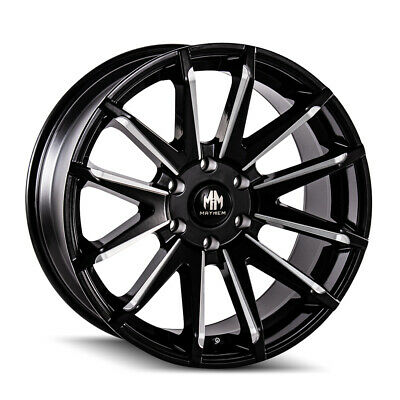 20X9.5 Mayhem Crossfire Black-Gloss Wheel/Rim 5x139.7 ET10 8109-2985BM10