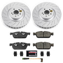 PowerStop Genuine Geomet Coated Rotor and Carbon-Fiber Ceramic Brake Pad Kit