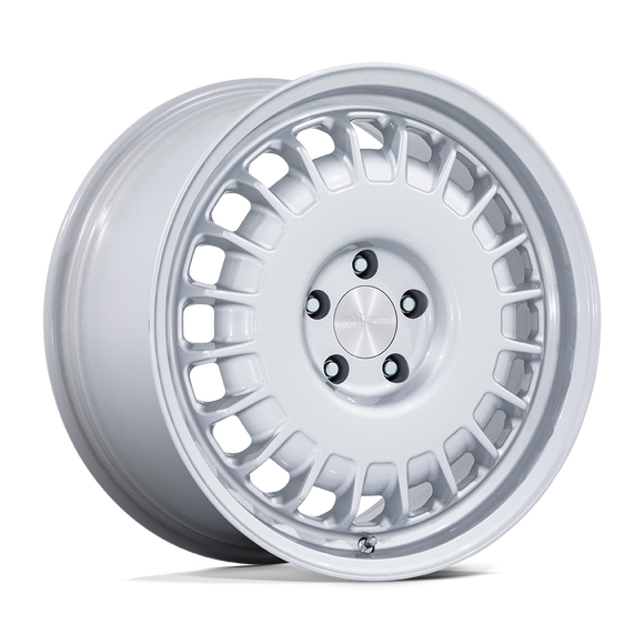 18X8.5 Rotiform RC205 PMF Gloss Silver 5x112 ET45 Wheel Rim