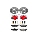 PowerStop Z23 Daily Driver Carbon-Fiber Ceramic Pads Drilled & Slotted Rotor & C