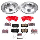 PowerStop Z23 Daily Driver Carbon-Fiber Ceramic Pads Drilled & Slotted Rotor & C