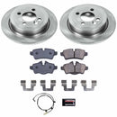 PowerStop OE Stock Replacement Low-Dust Ceramic Brake Pad and Rotor Kit