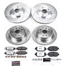 PowerStop Z26 Street Performance Ceramic Brake Pad and Drilled & Slotted Rotor K