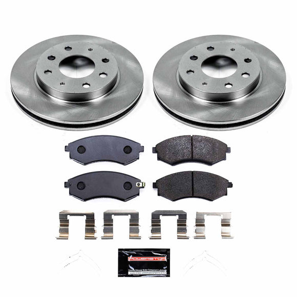 PowerStop Track Day High-Performance Brake Pad and Rotor Kit
