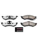 PowerStop Z36 Truck And Tow Carbon-Fiber Ceramic Brake Pads With Hardware