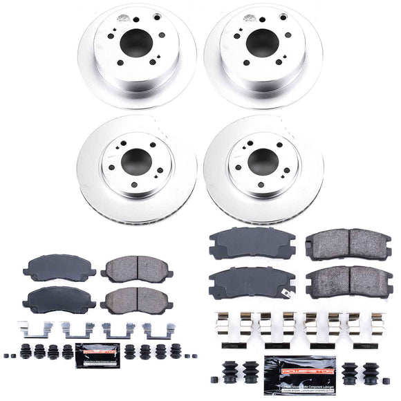 Z23 Daily Driver Premium Carbon-Fiber Ceramic Brake Pad and Fully Coated Rotor K