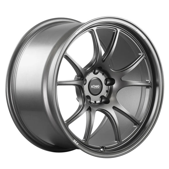 18x8.5 Konig F3S Satin Charcoal 5x114.3 ET35 CB73.1 Wheel Rim
