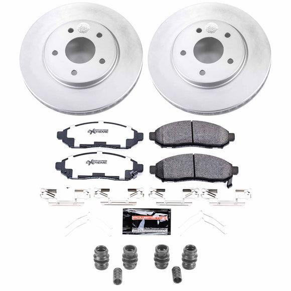 Z36 Truck & Tow Premium Carbon-Fiber Ceramic Brake Pad and Fully Coated Rotor Ki