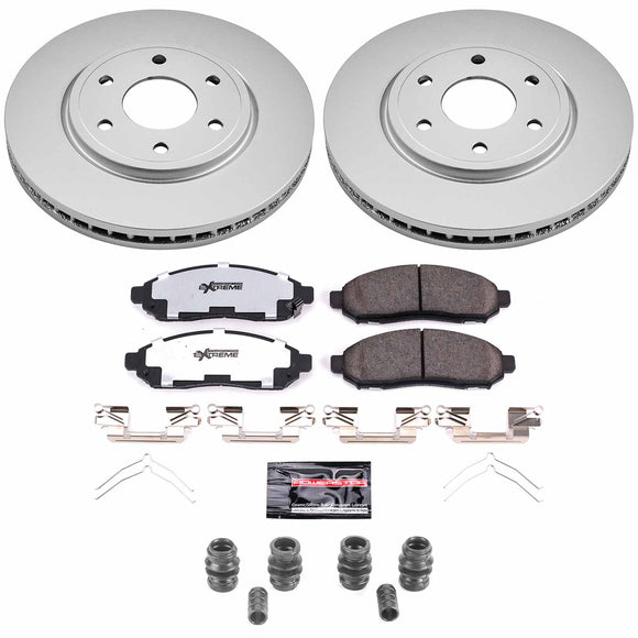 Z36 Truck & Tow Premium Carbon-Fiber Ceramic Brake Pad and Fully Coated Rotor Ki