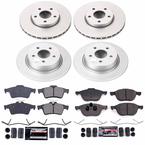 Z23 Daily Driver Premium Carbon-Fiber Ceramic Brake Pad and Fully Coated Rotor K