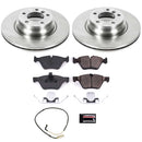 PowerStop OE Stock Replacement Low-Dust Ceramic Brake Pad and Rotor Kit