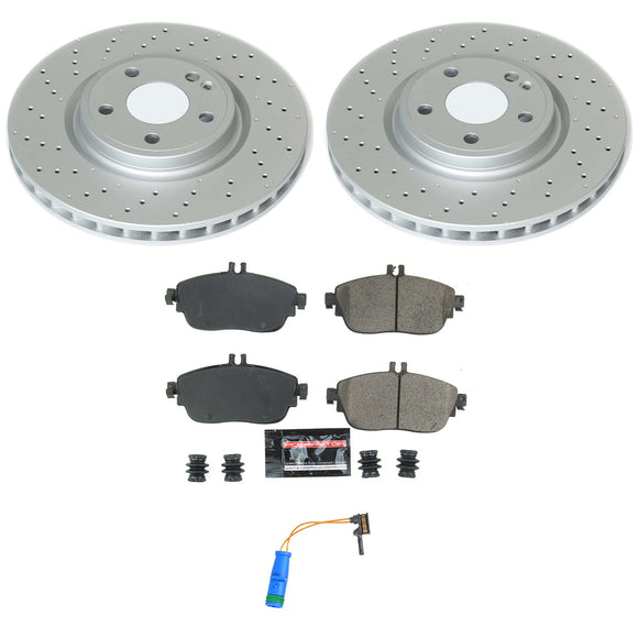 Z23 Daily Driver Premium Carbon-Fiber Ceramic Brake Pad and Fully Coated Rotor K