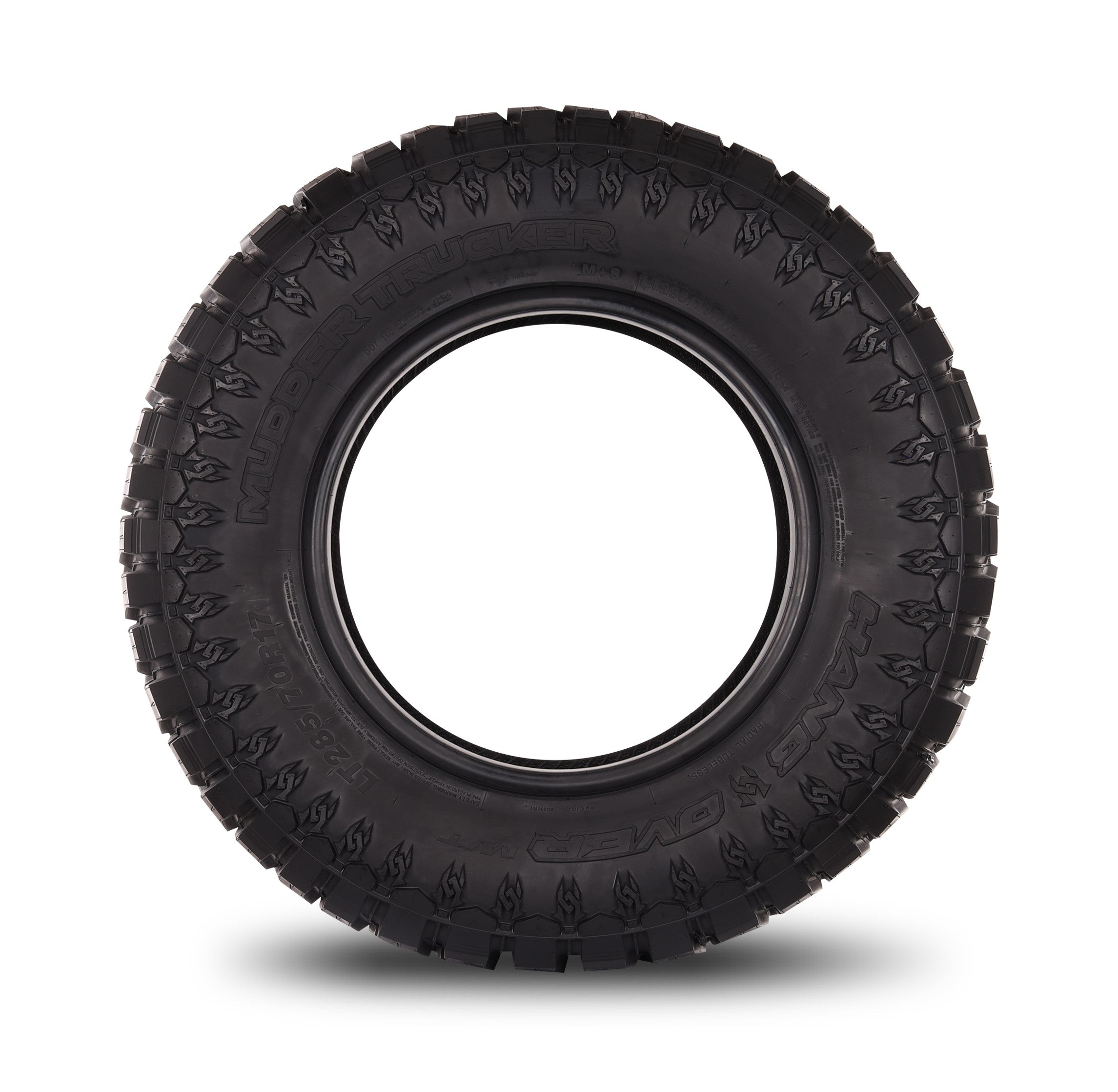 Mudder Trucker Hang Over M/T Mud Tire(s) 285/70R17 121/118Q LRE BSW 28570R17 - 0