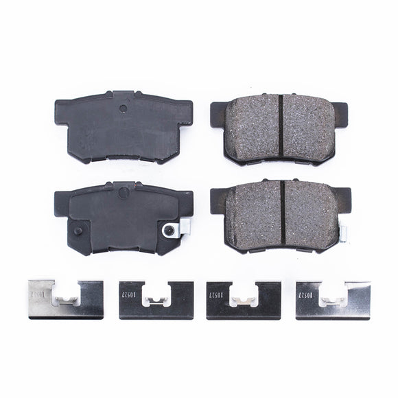 PowerStop Z17 Evolution Ceramic Brake Pads With Hardware
