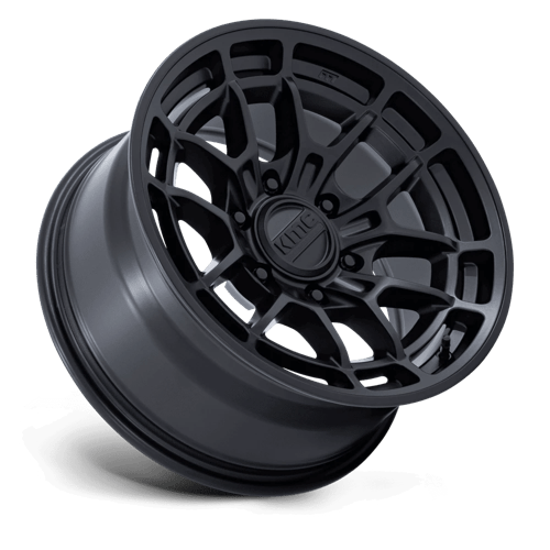 17x8.5 KMC KM732 Archer Matte Black 6x139.7 ET0 CB106.1 Wheel Rim