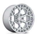 20x9 Fuel Off-Road FC873 Charger Gloss Silver W/ Machined Face 6x135 ET1 Wheel