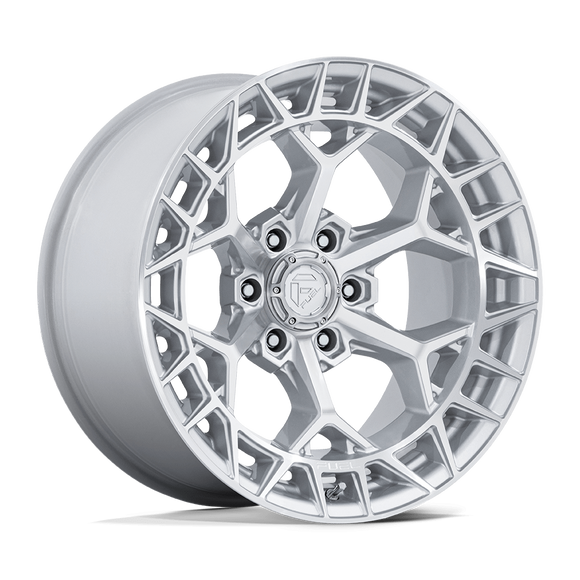 20x9 Fuel Off-Road FC873 Charger Gloss Silver W/ Machined Face 6x135 ET1 Wheel