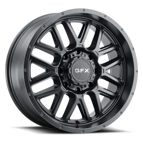 18x9 G-FX TM-5 Matte Black 5x127/135 ET12 wheel/rim