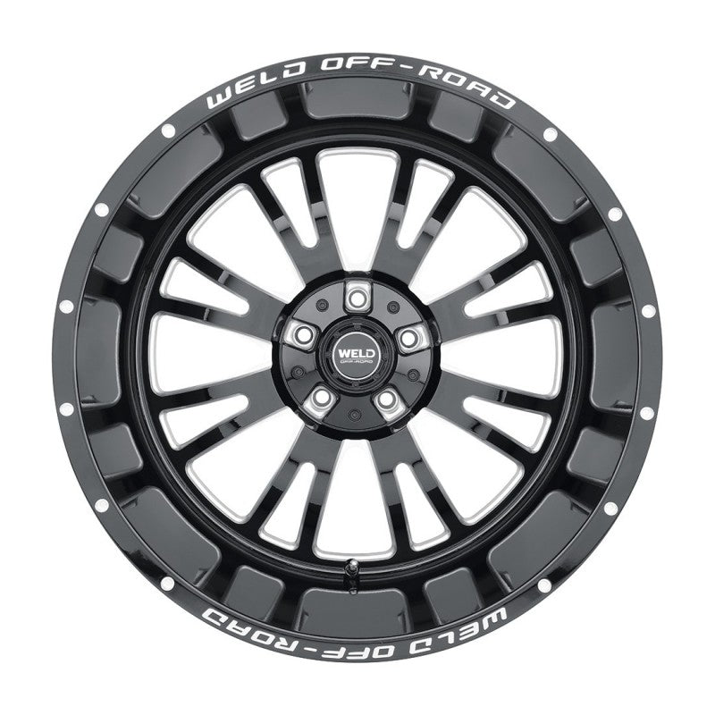 20x9 WELD Off-Road Slingblade Black Milled 8x165.1 8x6.5 ET20 Wheel Rim