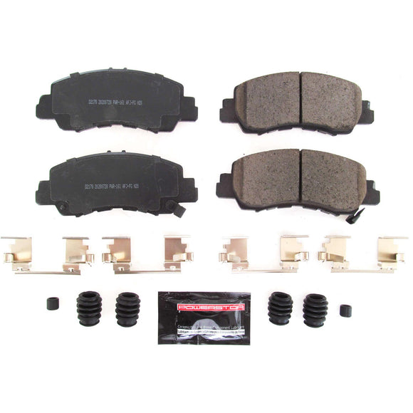 PowerStop Z23 Evolution Sport Carbon-Fiber Brake Pads With Hardware