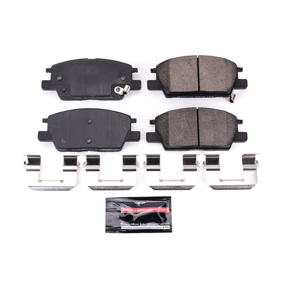 PowerStop Z23 Evolution Sport Carbon-Fiber Brake Pads With Hardware