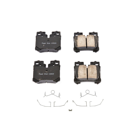 PowerStop Z17 Evolution Ceramic Brake Pads With Hardware