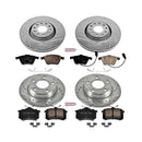 PowerStop Z23 Daily Driver Carbon-Fiber Ceramic Brake Pad and Drilled & Slotted